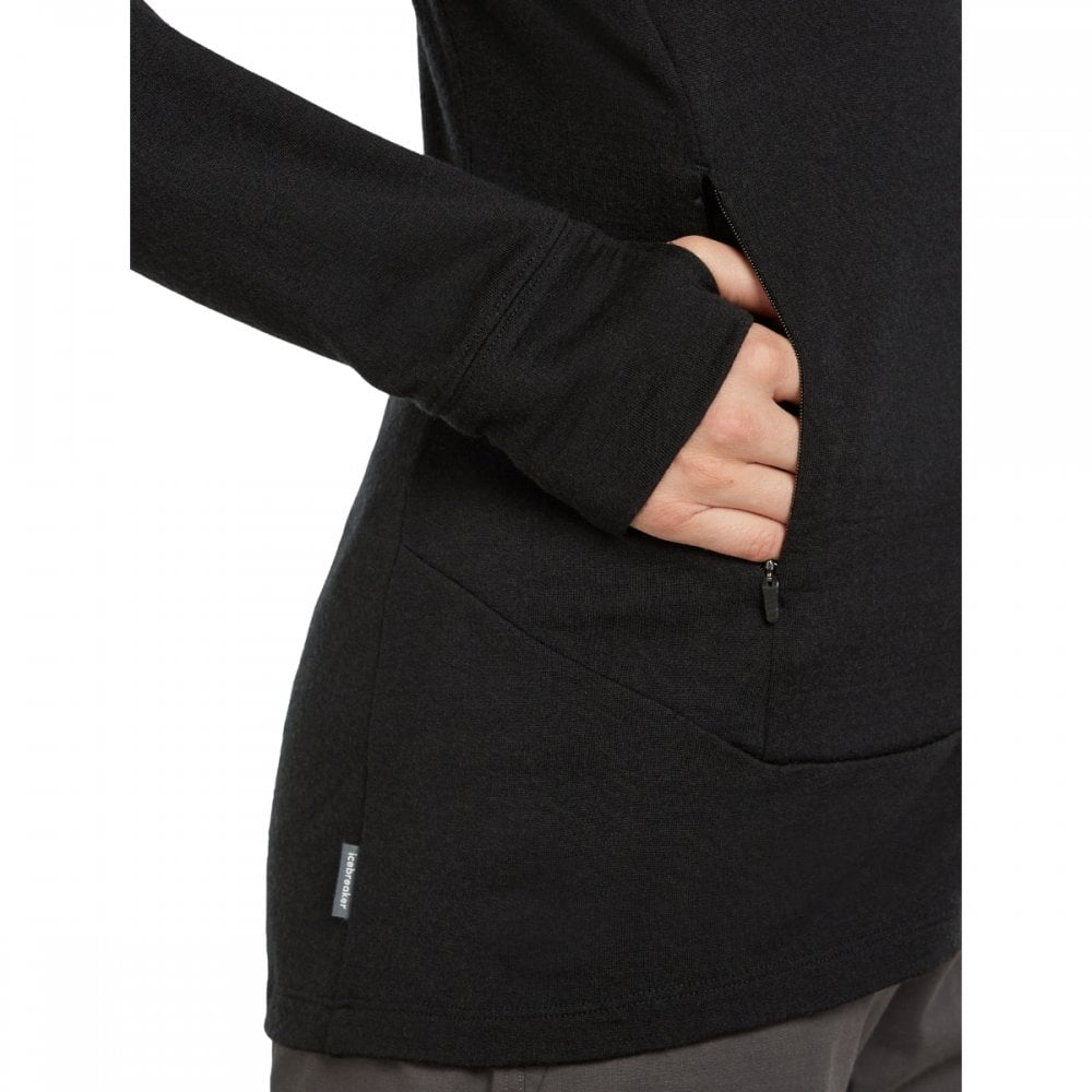 Womens Merino 260 Quantum Long Sleeve Zip Jacket