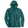 107064 Signature Logo Sweatshirt Transformative Teal Heather S *One Size Only - Outlet Store*
