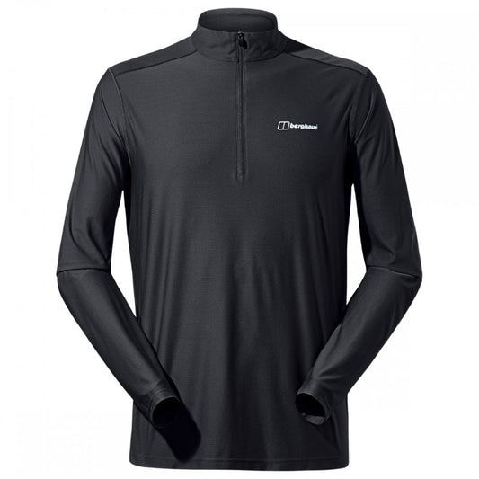 Mens 24/7 L/S Half Zip Tech Tee