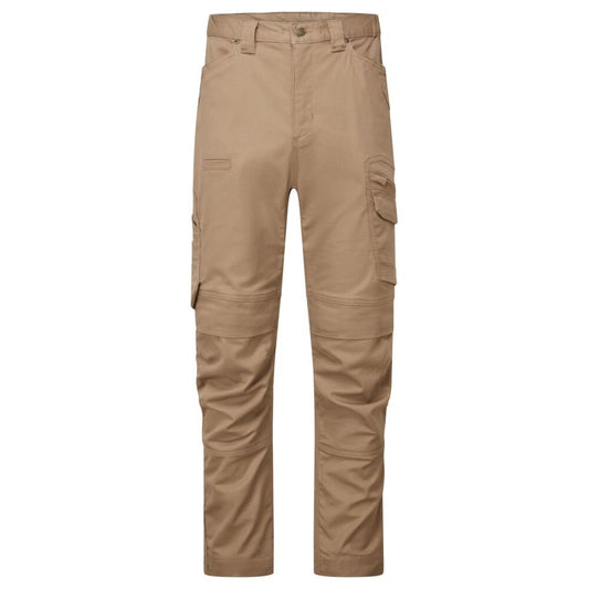 KA323 KA3 Cargo Trousers Coffee Brown 31" 34" *One Size Only - Outlet Store*