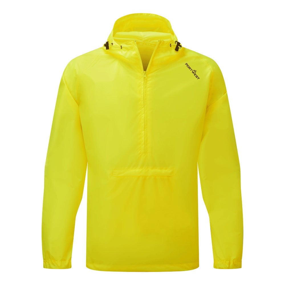 S603 Packable Overhead Rain Jacket Yellow 3XL *One Size Only - Outlet Store*